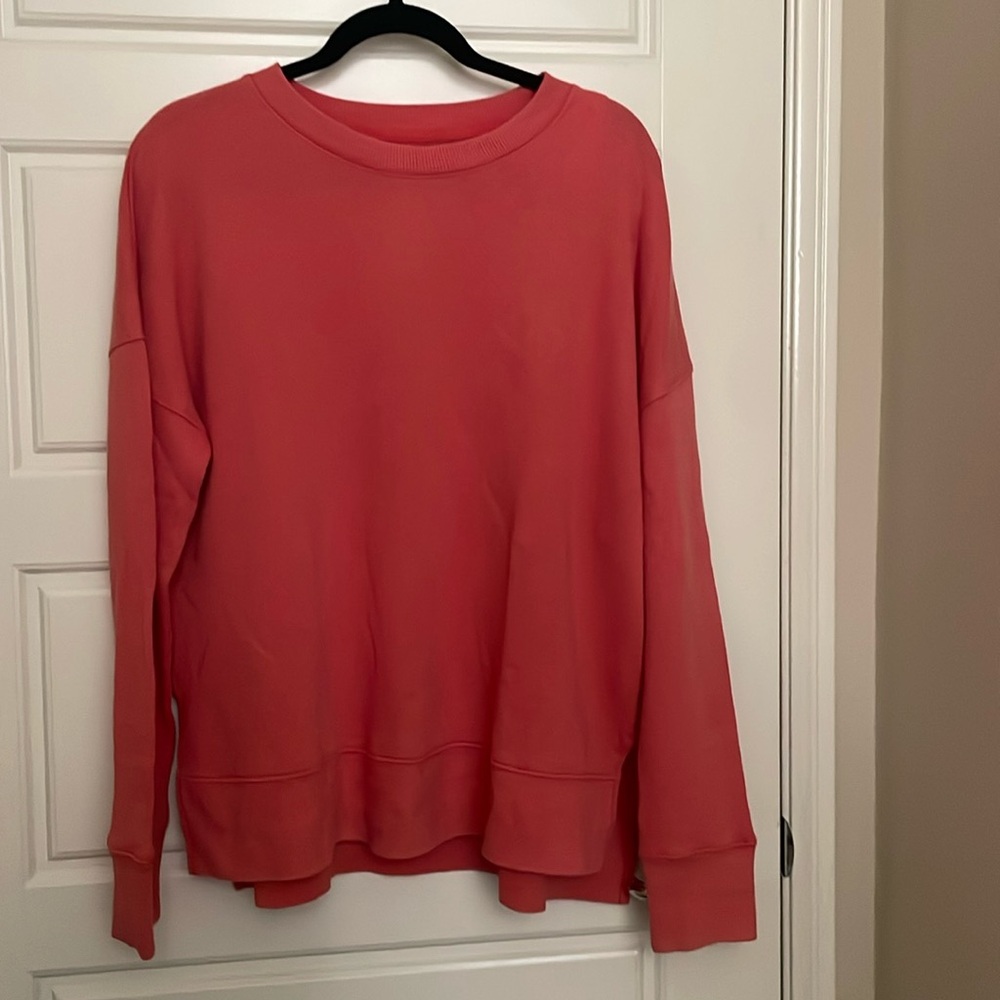 Time and Tru Crewneck- Orange